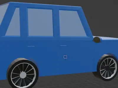 Simple cars Free 3D model