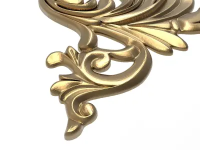  decorative pattern ready for 3D printing 3D model 347