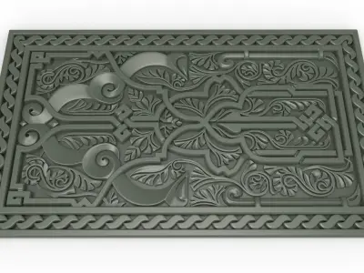 arabic ornament  1 3D model