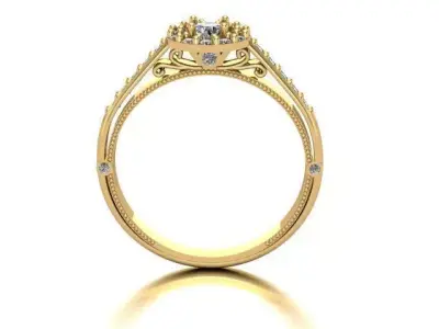 Diamond Ring  3D print model