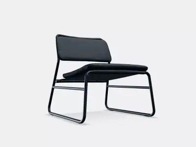 LINNEBACK Easy chair 1 3D model