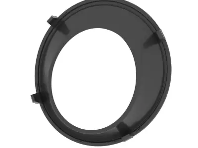 Pair Fog Light Lamp Cover for BMV X3 3D print model