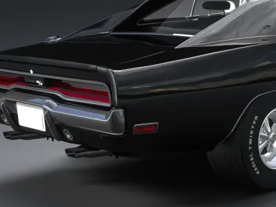 dodge charger  3D model