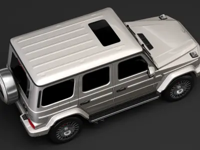 Mercedes Maybach G 600 W464 2019 3D model