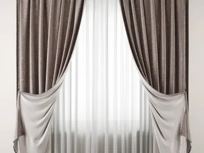Curtain 105 3D model