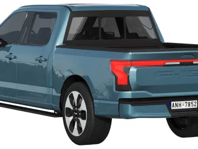 F-150 Lightning 2022 3D model