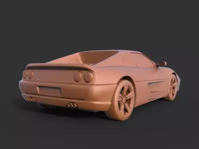 Ferrari F355 3D print model