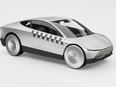 Tesla Robotaxi 3D model