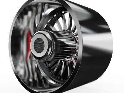 DUB AZZMACKA WHEEL 3D MODEL 3D print model