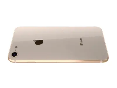 Apple iPhone 8 All Colors 3D model