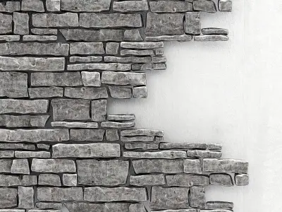 Clinker brick 3D model