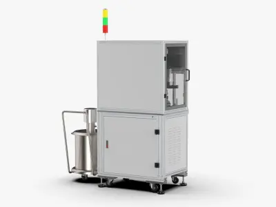 Automatic Riveting and Brushin machine  Low-poly 3D model