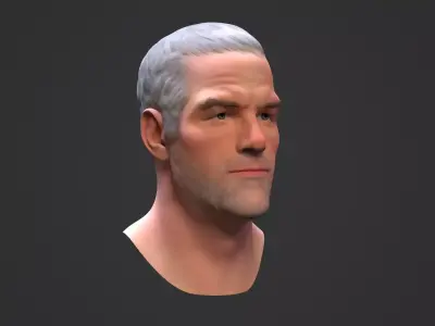 Favre Brett Low-poly 3D model
