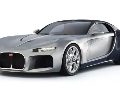 Bugatti Atlantic 2020 3D model