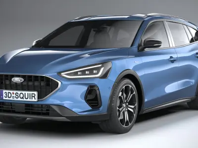 Focus Active Wagon 2022 3D model