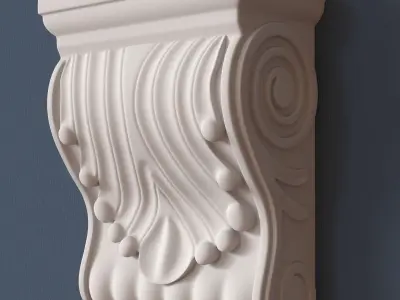 Decorative Corbel 3D model 19