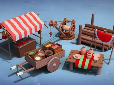 Fantasy FREE Free low-poly 3D model