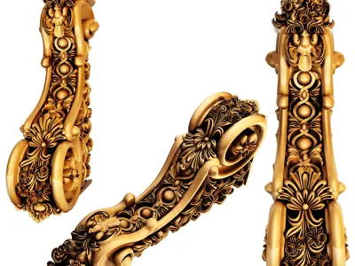 Decorative Ornamental  44 3D model