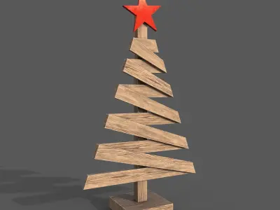 Christmas wooden decor collection