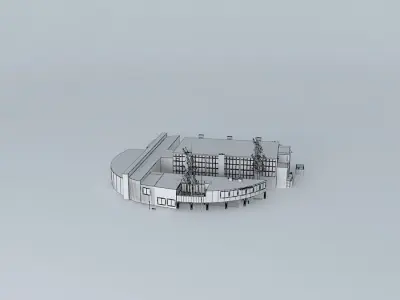 ITECH LYON Engineering School Free 3D model