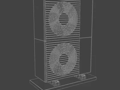 Heat pump 3D model
