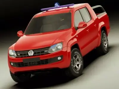 VW Amarok SaR 3D model