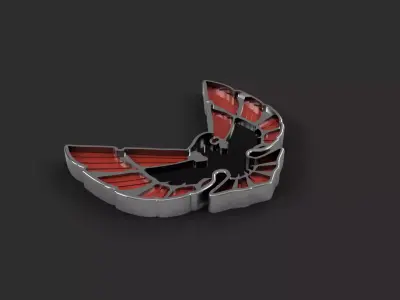 Firebird Phoenix Emblem 3D Printable  3D print model