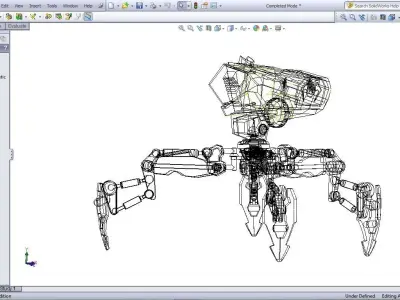 MECHA PROJECT 2 Free 3D model