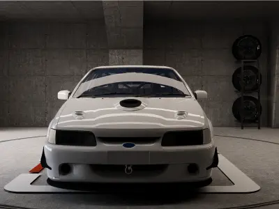 1992 FALCON GTR 3D model