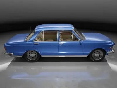 Fiat 130 1970 3D model