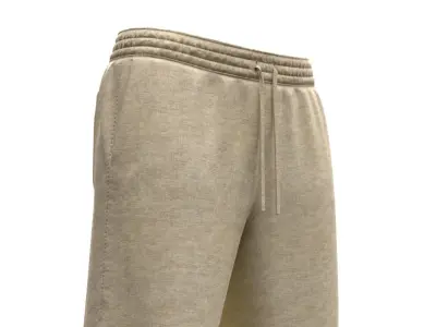Pants 1 - All MH Bodies - UE5 Skeletons - Rigged Low-poly 3D model