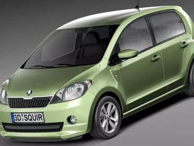 Skoda Citigo 5-door 2013 3D model