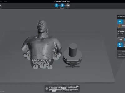  Micheal Jordan 3D Printable 5 3D print model