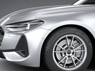 Audi A5 Sedan regular 2025 3D model