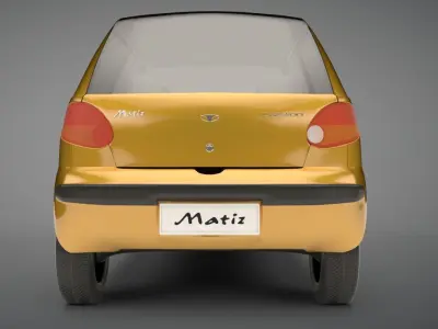 Daewoo Matiz 3D model
