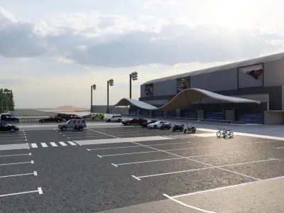 Race to Victory - The Ultimate RaceTrack Stadium and Dirt Track  Low-poly 3D model