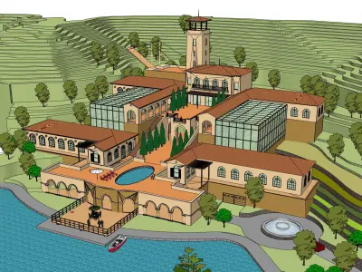 Regal-Luxury-Villa Area-070 3D model