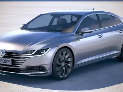 Volkswagen Arteon 2018  3D model