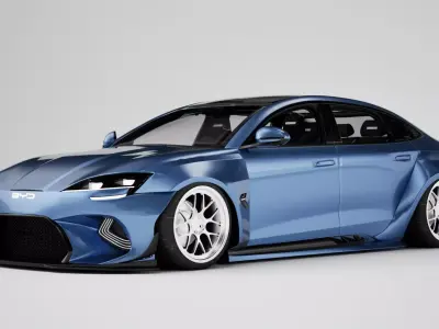 BYD Seal Custom BodyKit 3D model