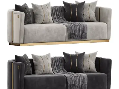 Folri Sofa by Evgor Luxury 3D model