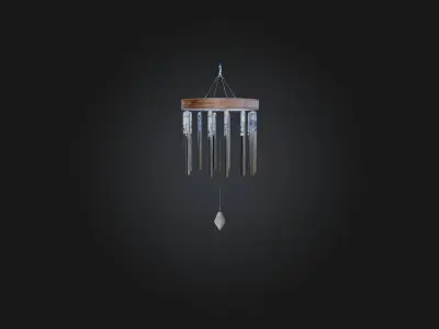 Wind Chime 3D model