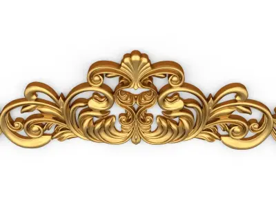 Classic decor ornament 05 3D print model