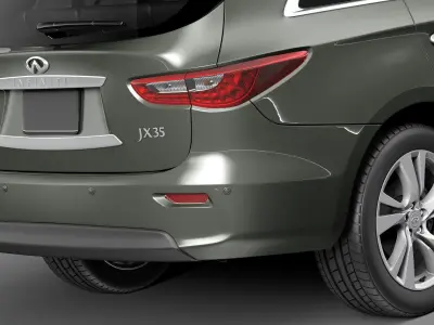 Infiniti JX 2013 3D model