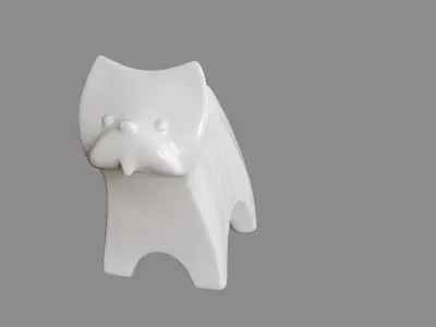 Decorative Dog figurine 3D model