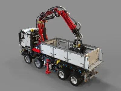 Lego truck 3D model