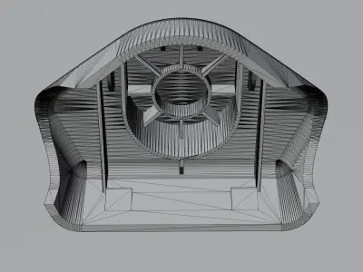  Safety belt cover cap 1J0858189C 3D print model