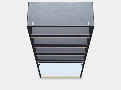 HAVSTA Storage combination 5 Low-poly 3D model