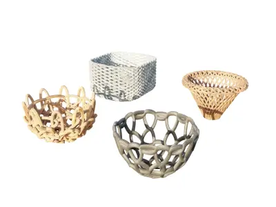 Basket modeling 3D model