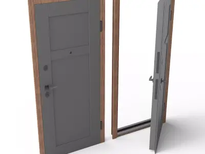 Seriah Door 3D model
