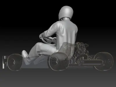 go kart man 2 3D print model